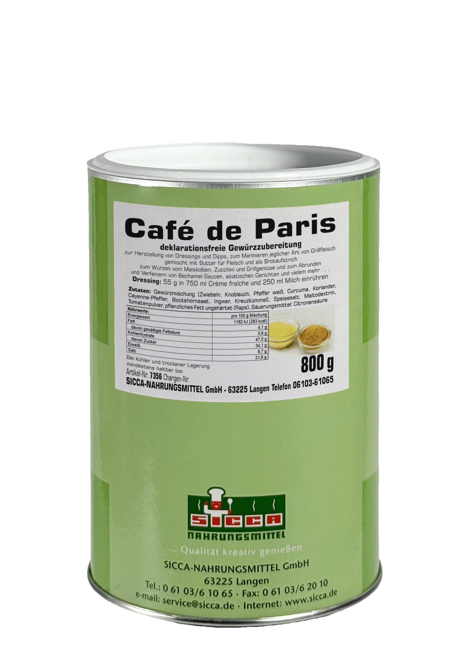Würzgeheimnis - Café de Paris