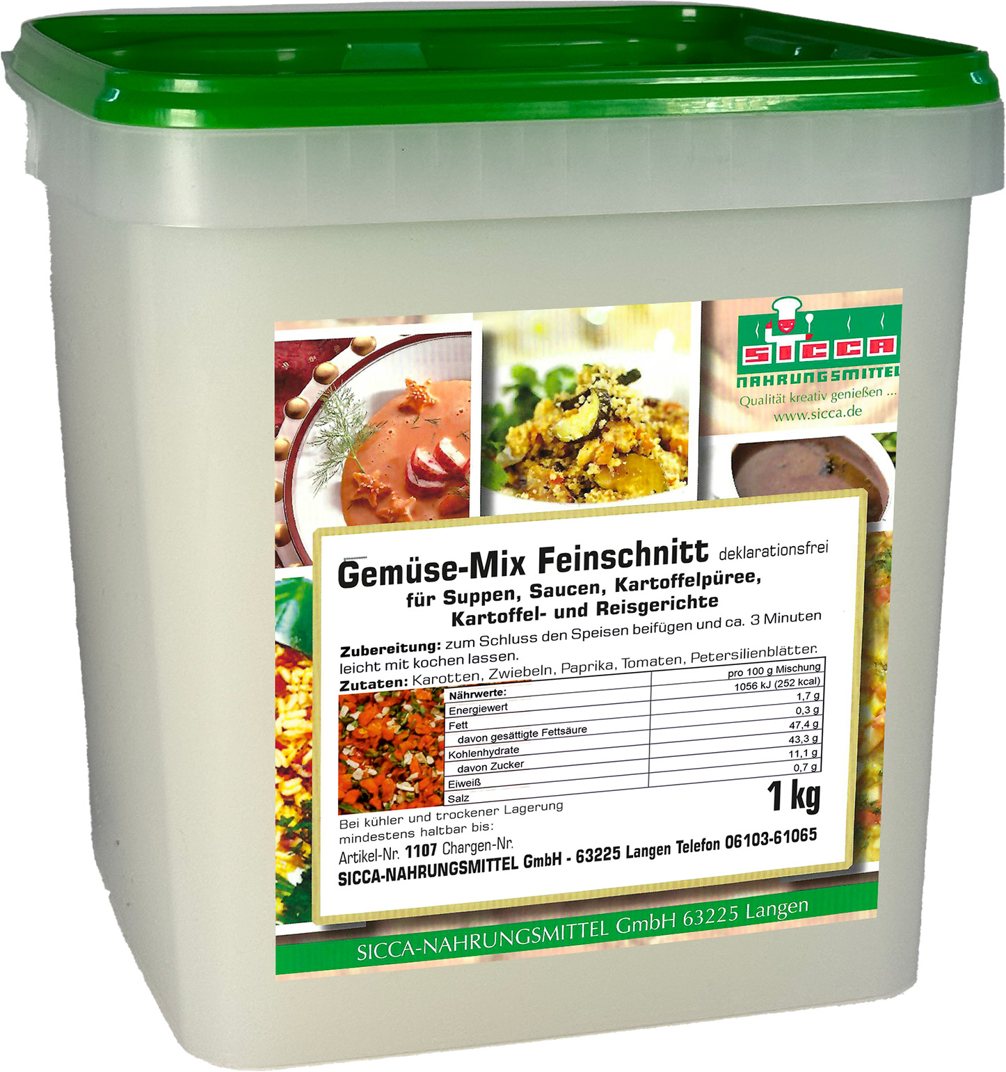 Gemüse-Mix Feinschnitt
