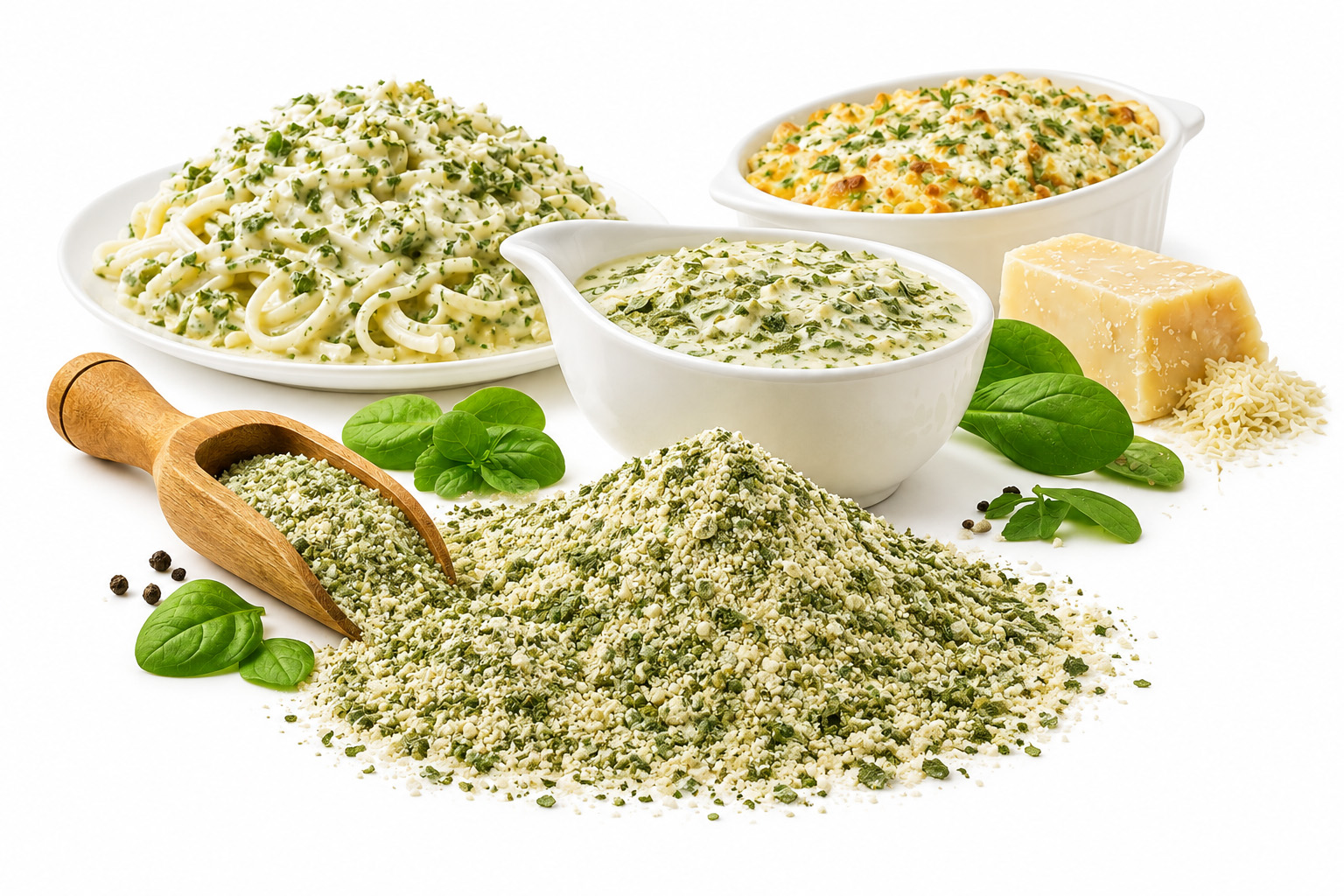 "PESTO verde" Basilikum-Sauce mit gefrierg. Kräutern