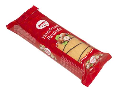 Kuchen-Roulade Haselnuss