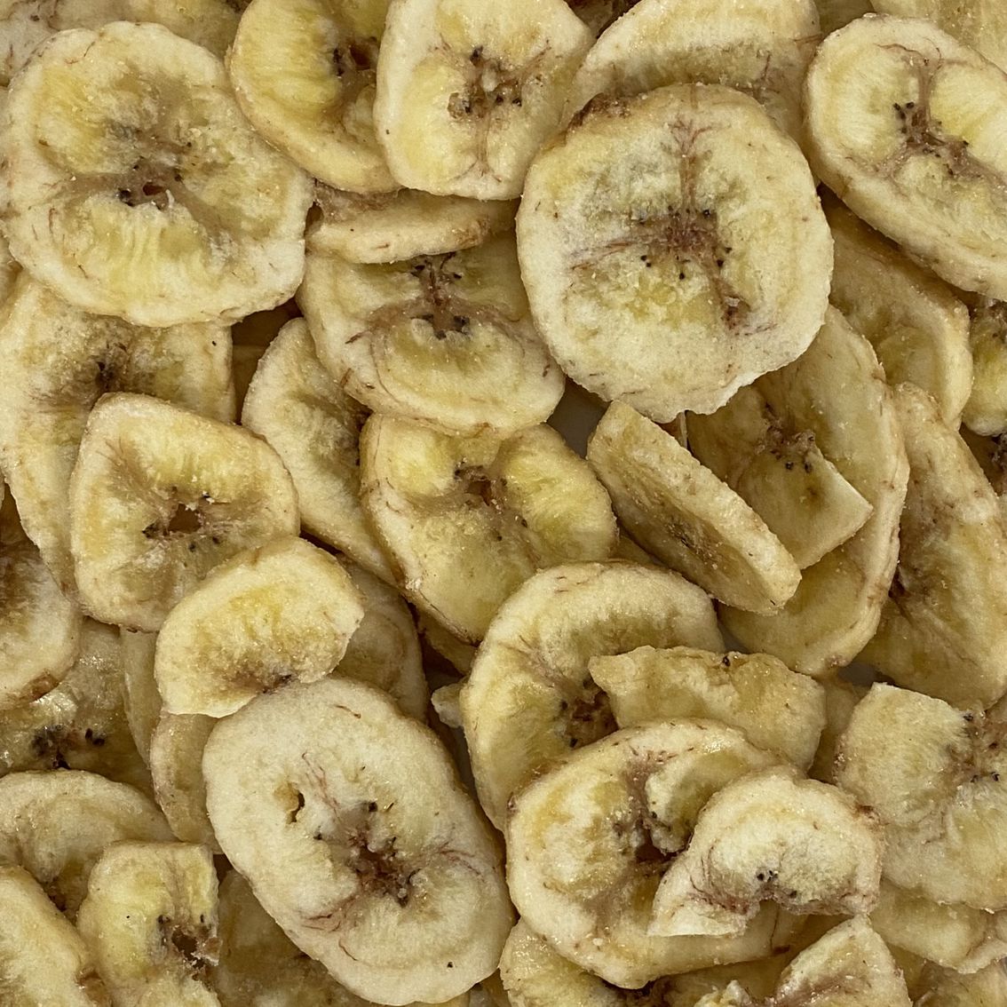 Bananenchips ganze Scheiben