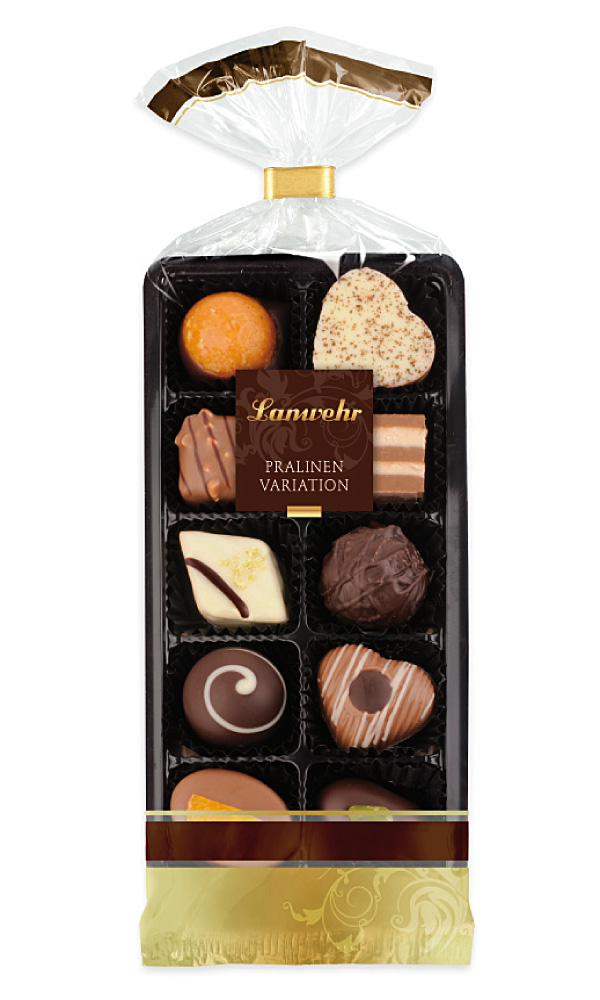 Pralinen-Präsentpackungen - Pralinen-Variation
