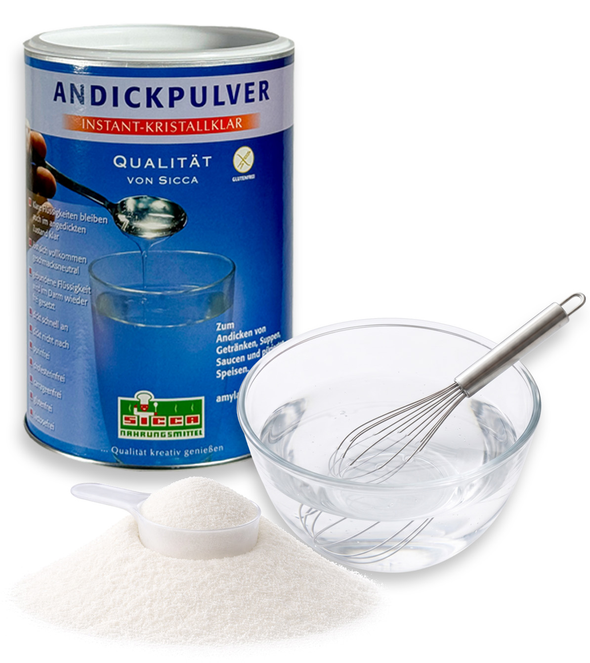 Andickpulver Instant Kristallklar