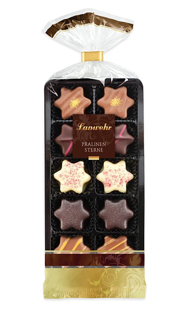 Pralinen-Präsentpackungen - Pralinen-Sterne