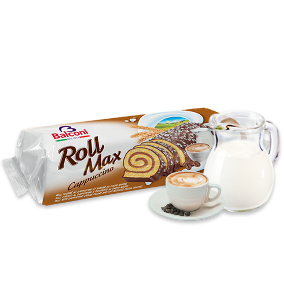 Biskuit-Rouladen Roll Max Cappuccino